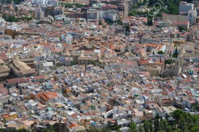 Jaen from the air